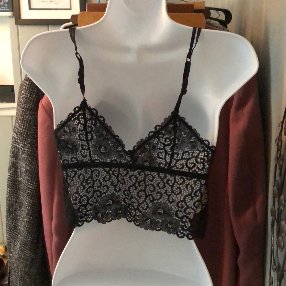 NWT Jessica Simpson black bra size small - Picture 3 of 3